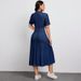 Women's Slim Waist Denim Dress Spring Summer High End Temperament Reducing Fashion_ecoleips.com