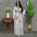 Women’s Clothing Printed Diamond Muslim Robe New Arabic Sweet Skirt_ecoleips.com