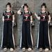 Women's Summer Fashion Two Piece Set Letter Print Color Blocking Short Sleeve Top with Side Stripe Wide Leg Pants Loose Fit_ecoleips.com