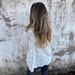 Embroidered Linen-Blend Shirt – Oversized Boho Blouse With Floral Cutouts & Peplum Hem (White/Apricot, Polyester, Long Sleeve, S-XXL)_ecoleips.com