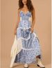 2026 European And American Women's Clothing Sleeveless Strap Digital Print Long Patchwork Dress_ecoleips.com