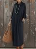 Fashion High Collar Comfortable Robe Dress 2026 Casaul Long Sleeve Knitted Party Dress Elegant Simples Solid Loose Long Dresses_ecoleips.com