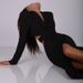 Women’s Clothing New Hollow Waist Design High End Suit Dress Temperament Commuting Single Breasted Long Sleeved Hip Skirt_ecoleips.com
