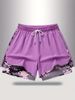 Women's Clothing Stretch Drawstring Shorts – Lightweight Athletic Casual Shorts With Pockets_ecoleips.com