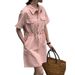 Elegant Workwear For Women, Summer Plus Size, Slimming With Drawstring Design, Versatile A-line Dress_ecoleips.com