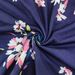 Women's Clothing Summer Style Round Neck Long Dress With Pocket Short Sleeved Printed Casual Elegant Fashion_ecoleips.com