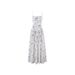 Women's Clothing French Romantic Summer Floral Wrap Dress With Waist Ties & Lace Trim_ecoleips.com