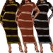 Women's Clothing Winter High Neck Long Sleeved Dress For Plus Size Women Style For Formal & Casual For Women_ecoleips.com