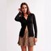 Ins Style Women's Elegant Bodycon Short Sexy Leopard Print High Waist Zipper Autumn Winter A-line Skirt For Women_ecoleips.com