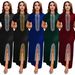 Fashion Women's Clothing Hot Diamond Arm Wrapped Slit Elegant Slim Dress_ecoleips.com