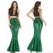 Sexy Mermaid High-Waisted Fishtail Midi Skirt Hot Sale_ecoleips.com