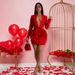 Women's Clothing Fashion Sexy Solid Color Dress Hip Wrapped Long Sleeved Short Skirt Evening Dress_ecoleips.com