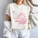 Women's Casual Solid Color Short Sleeve T-Shirt Loose Fit round Neck Printed Tee for Everyday Wear_ecoleips.com