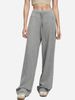 K Yoga Pants Straight-leg Fitness Workout Pants Lazy Relaxed Fit Loose Outerwear Casual Trousers_ecoleips.com