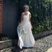Light Wedding Dress, Bridal Robe, Travel Photo Shoot Certificate Registration, Elegant And Simple Satin, Niche Two-piece_ecoleips.com