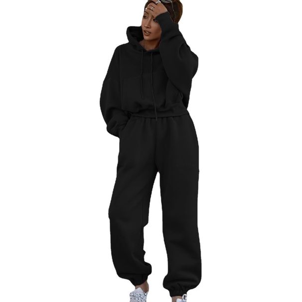 Women's Clothing autumn and winter women's clothing new casual sweatshirt jacket sports suit for women_ecoleips.com