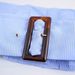 Women's Versatile Striped Lapel Shirt Long Sleeved Single Breasted Belt Embellishment New Style Clothing Wholesale 2025_ecoleips.com