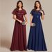 Women's Clothing Summer Temperament Elegant Sequins Splicing Celebrity Dresses_ecoleips.com