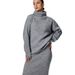 Knitted High-neck Sweater & Slim-fit Skirt Set – Elegant Two-piece Outfit In Beige, Olive Green, White, Green, Yellow, Light Gray, Emerald, Black_ecoleips.com