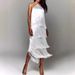 Women's Clothing Fashion Halter Neck Tassel Backless Slit Dress_ecoleips.com