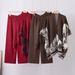 Women's Three Piece Knitted Suit Cross Border European American Style Shawl Coat Spring Autumn Sweater Loose Wide Leg Pants Casual Fashion_ecoleips.com