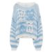 Aria Basics Aria Basics 2025 Autumn Winter New Sweet Fresh Lazy Style Versatile Round Neck Pullover Knitted Women's Sweater_ecoleips.com