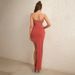 Women's Clothing Sexy Dress Strapless Patchwork Mesh Halter Dress_ecoleips.com