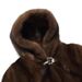 Luxury Faux Mink Coat For Women - Long Hooded Winter Jacket With Elegant Bubble Sleeves (Black/Brown, Plus Size Available)_ecoleips.com