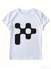 Women's Vintage Graphic T-Shirt, Casual Crew Neck Short Sleeve Tee, Retro Summer Streetwear Top_ecoleips.com