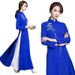 2025 Spring And Autumn New Vintage Artistic Plus Size Chinese Style Ao Dai Elegant Modified Cheongsam Long Tea Dress_ecoleips.com