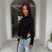 Basic Solid Color Off-shoulder Design Thermal Long-sleeve T-shirt, Versatile Slim-fit Irregular Top For Trendy Girls_ecoleips.com