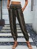 Aria Basics Spring Summer Women's Clothing In European American Style, Bohemian Ethnic Print, Loose-fitting, Slimming, With A_ecoleips.com