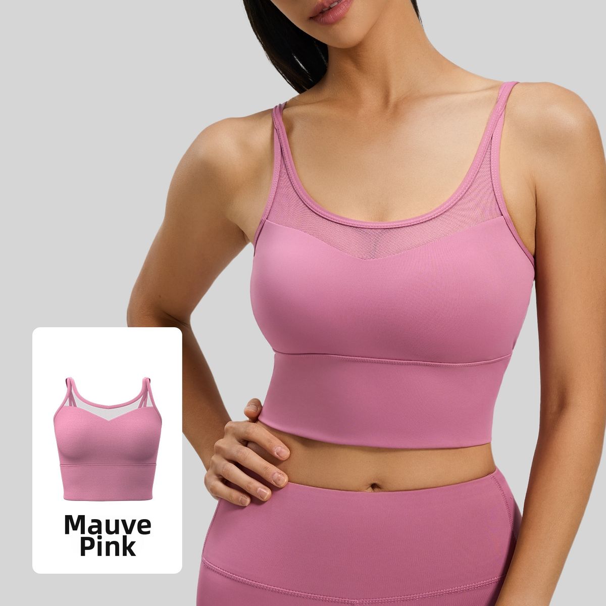 Juyitang Women's High Strength Sports Bra Shockproof Fixed Cup Fitness Yoga Vest Gathered_ecoleips.com