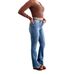 Women's Clothing Casual Fashion Large Size High Waist Slim Denim Flared Pants Factory Direct Sales_ecoleips.com