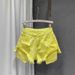 Summer Slim Fit High Waist Women's Denim Shorts Light Color Ripped Design Sexy a Line Wide Leg Hot Pants_ecoleips.com