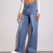 Women's Clothing Cat Whiskers And Maliu Loose High Waist Wide Leg Jeans_ecoleips.com