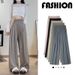 K Thin Pants With High Waist And Lazy Feeling, New Loose And Casual Cool Pants_ecoleips.com