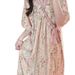 Cloud Cotton Nightgown For Women, Summer New Style, High-End Monet Garden Long Nightdress, Bathrobe, Homewear_ecoleips.com