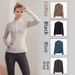 Women's Yoga Sports Jacket Lightweight Zippered Cardigan Stretchy Workout Top For Gym Running Fitness_ecoleips.com