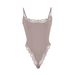Lace Camisole Bodysuit, Shapewear One-piece With Lace Trim, Sexy Shapewear, SKIM* Same Style_ecoleips.com