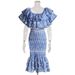 Women's Clothing Sexy Suit For Women Autumn New Style One Shoulder Ruffled Top + Hip Skirt Two Piece Suit_ecoleips.com