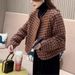 Aria Basics Short Coat With Small Fragrance Style Women, Autumn And Winter New Fashionable Casual Versatile Internet Celebrity_ecoleips.com