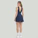No-Slip Tennis Skort With Built-In Shorts – Quick-Dry Nylon, High-Waisted Yoga Skirt, Anti-Chafe Lining (Chestnut/Navy/Black/Heather, S-Xl)_ecoleips.com