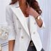 Women's Clothing Spring And Autumn New Solid Color Fashion Casual Suit Short Autumn Jacket For Women_ecoleips.com