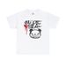 Ins Depressed Bear Personalized Print Solid Color Slim-fit Short-sleeve T-shirt For Women, 2025 Summer New Style,_ecoleips.com