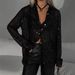 Women's Clothing Sequin Top Lapel Long Sleeve Lapel Sexy Cross Border Women's Shirt Jacket_ecoleips.com