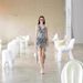 French Niche Design Sense Three-Dimensional Flower Little Style Halter Sexy Backless Bodycon Small Formal Dress_ecoleips.com