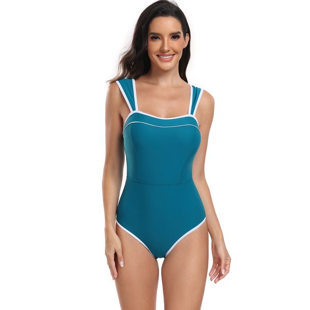Women's Clothing New One Piece Swimsuit Women's Sexy Sports Skirt Two Piece Bikini Swimsuit Suit In Stock_ecoleips.com