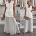 Women's Clothing Gold Button Knitted Vest Skirt Fashion Suit_ecoleips.com