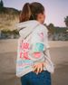 "Road Trip!" Oversized Hoodie In Dark Heather_ecoleips.com